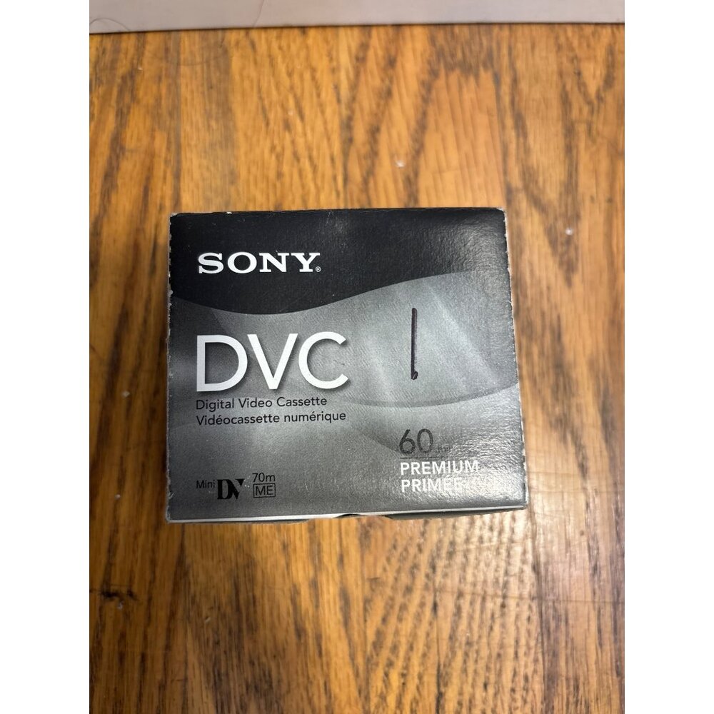 Sony Mini DV Digital Video Cassette 60 Minutes LP 90 X5 Pack Made In Japan